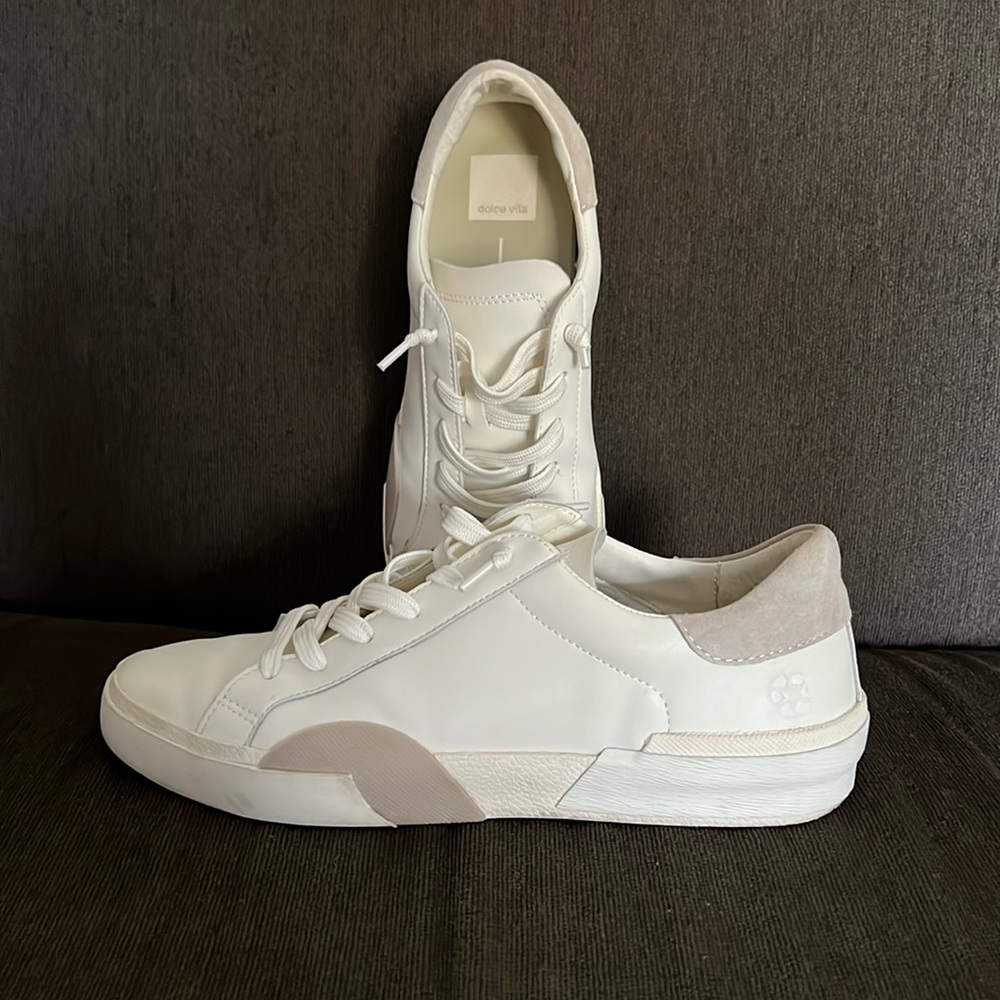 Dolce Vita tennis shoes. Genuine leather. Worn only a few times. Size 9